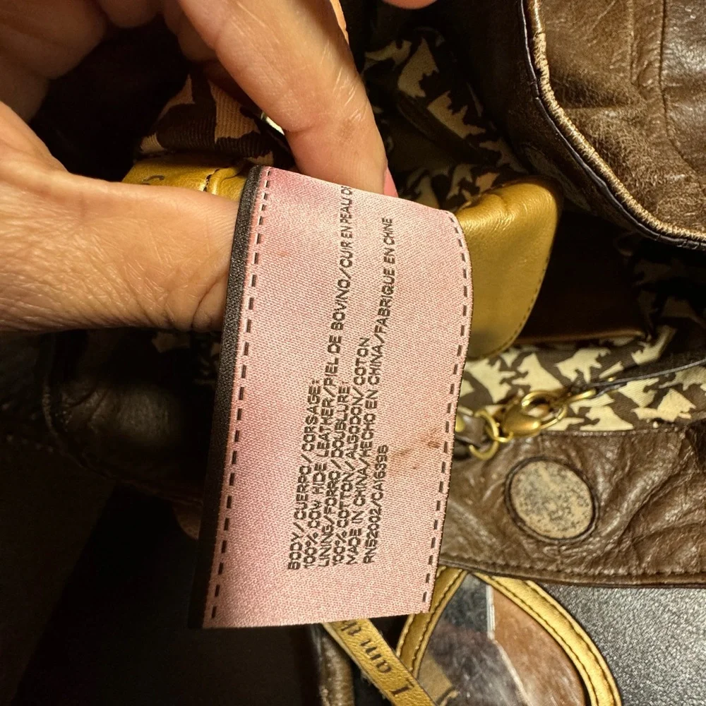 Juicy Couture dark green shoulder bag